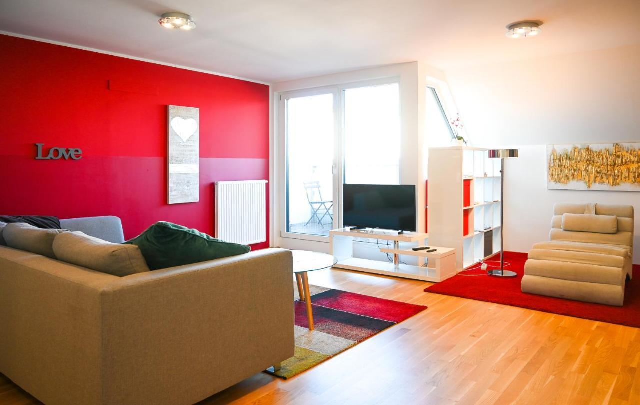 Modern Duplex Museumsquartier Leilighet Wien Eksteriør bilde