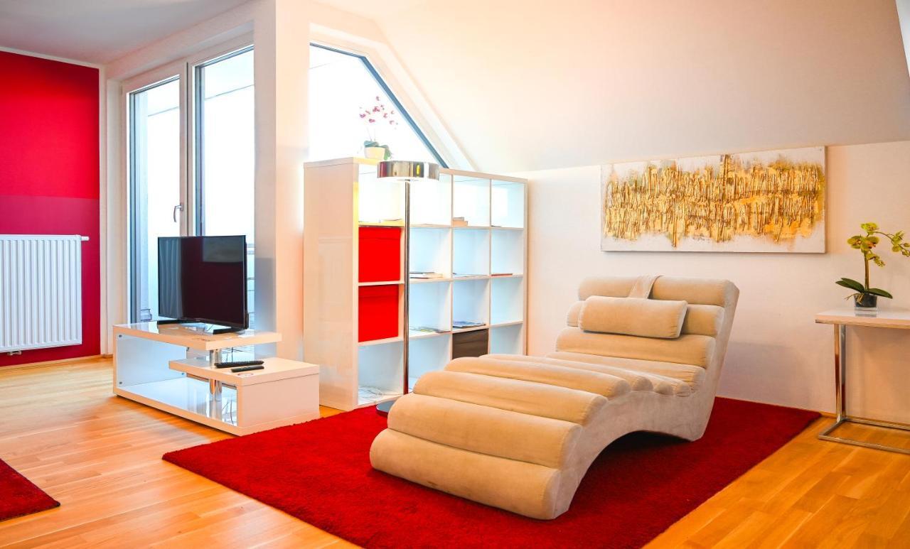 Modern Duplex Museumsquartier Leilighet Wien Eksteriør bilde