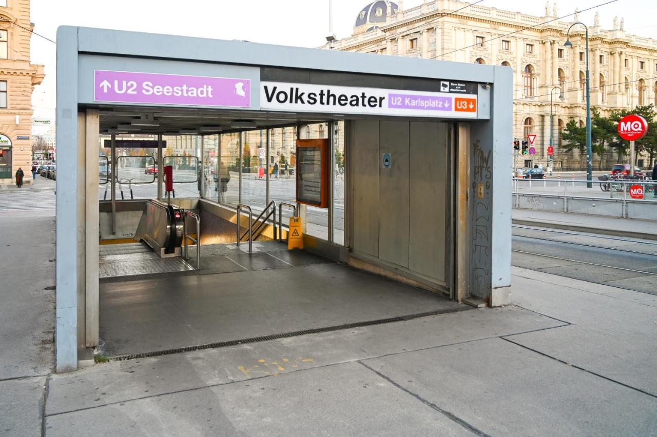 Modern Duplex Museumsquartier Leilighet Wien Eksteriør bilde